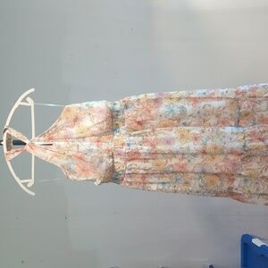 Maurice's Floral Halter Midi Dress